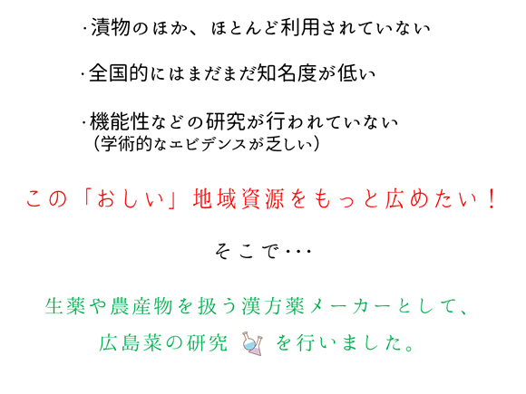 広島菜青汁の紹介ページ